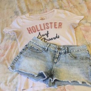 Shirt and shorts